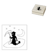死神及び斧 ラバースタンプ (押印)