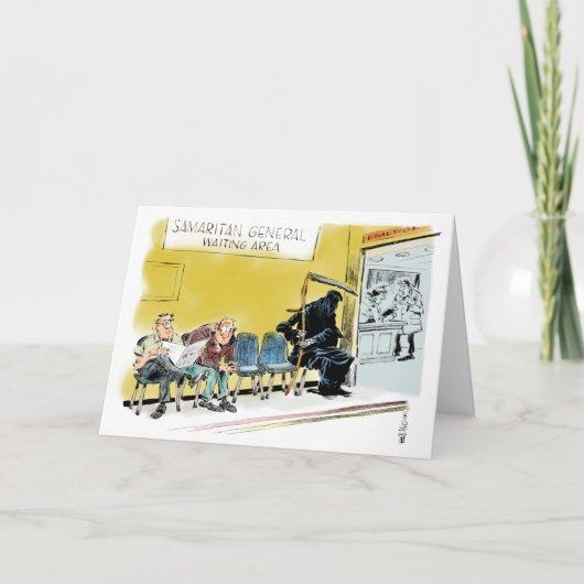 死神待合室にはカードが届く カード (正面)