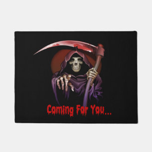 死神来はハロウィンだ ドアマット