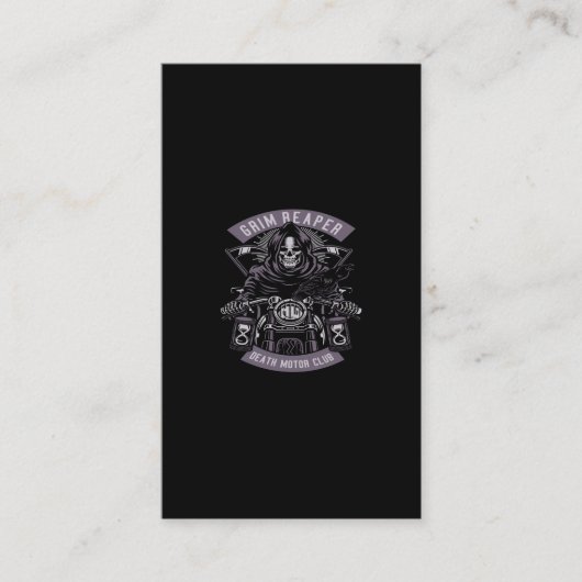 死神死亡用モータークラブ 名刺 (正面)