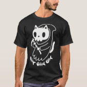 死神猫 Tシャツ (正面)
