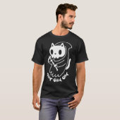 死神猫 Tシャツ (正面フル)
