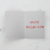 死神血ハロウィーンカード カード (内部)