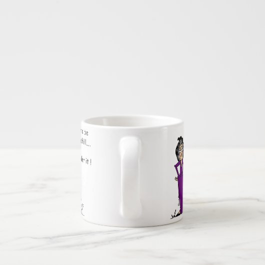 死神誕生日ユーモア エスプレッソカップ (裏面)