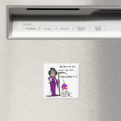 死神誕生日ユーモア マグネット (インサイチュ (食洗機))