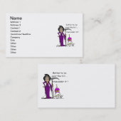 死神誕生日ユーモア 名刺 (正面/裏面)