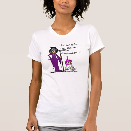 死神誕生日ユーモア Tシャツ (正面)