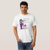 死神誕生日ユーモア Tシャツ (正面フル)