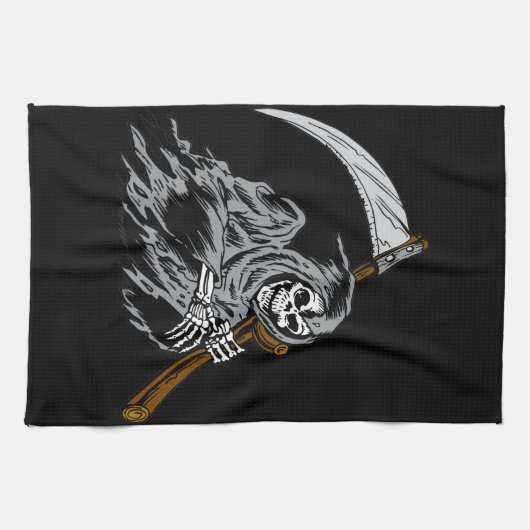 死神 キッチンタオル (横)