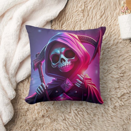 死神 クッション (ブランケット)