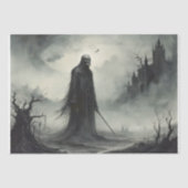 死神 – デコパージュ –  薄葉紙 (正面)