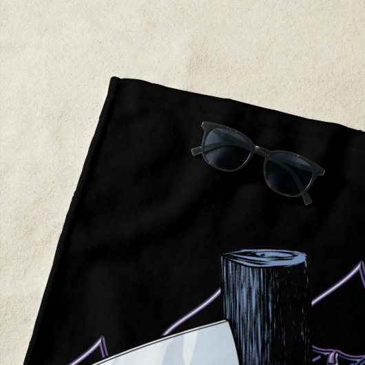 死神  ビーチタオル (インサイチュ)