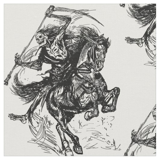 死神 ファブリック (クローズアップ)