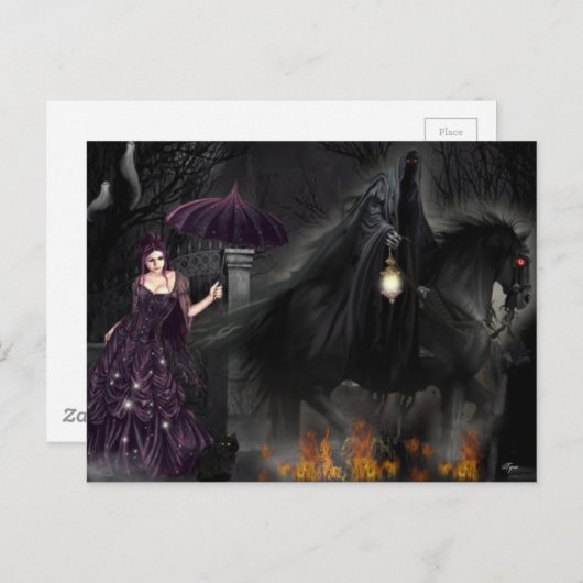 死神 ポストカード (正面/裏面)