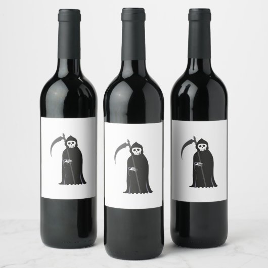 死神 ワインラベル (ボトル)