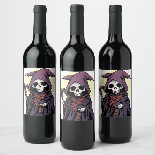 死神 ワインラベル (ボトル)