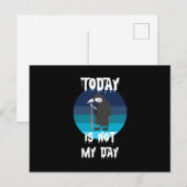 死神 – 今日は私の日ではない ポストカード (正面/裏面)