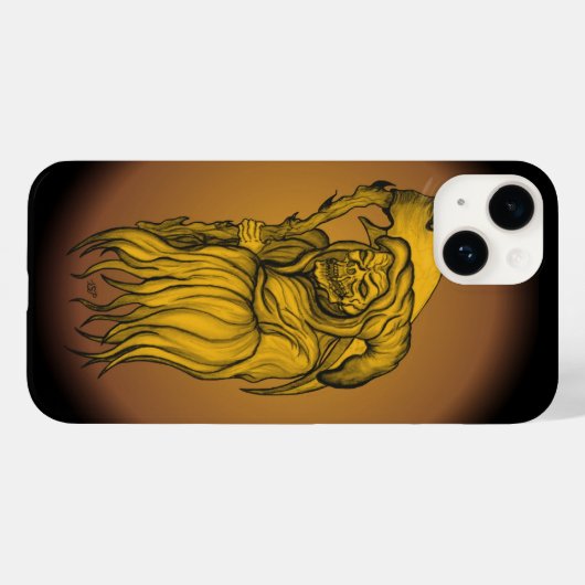 死神 - 死 Case-Mate iPhoneケース (裏面 (横))