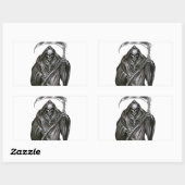 死神 長方形シール (シート)