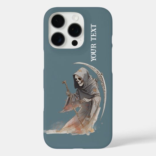 死神Scythe iPhone 16 Proケース。 Case-Mate iPhoneケース (裏面)