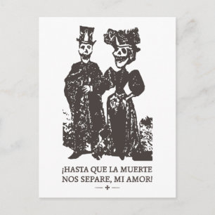 死米国APARまでのHASTA QUEのLA MUERTE NO SEPARE ポストカード