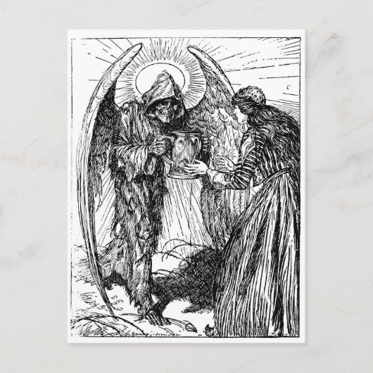 死紙はがき ポストカード (正面)