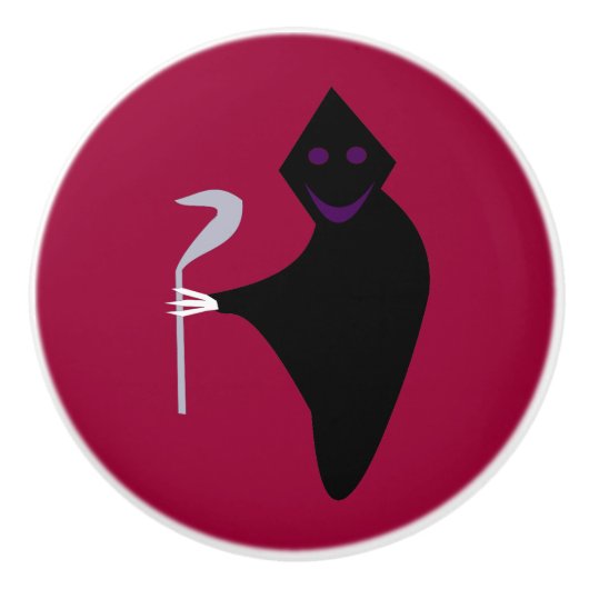 死紙ハロウィーンセラミックノブ セラミックノブ (正面)