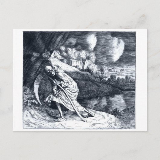 死紙1ヴィンテージ葉書 ポストカード (正面)