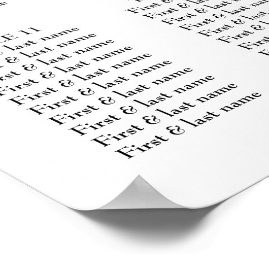 死結婚ぬまでゴシックの座席表 ポスター