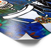 死結婚人のカップル絵画日 フォトプリント            (角)