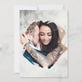 死結婚時まで 招待状 (裏面)