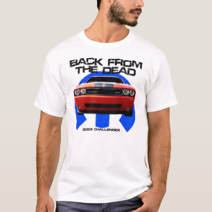 死者からの挑戦者の背部 Tシャツ