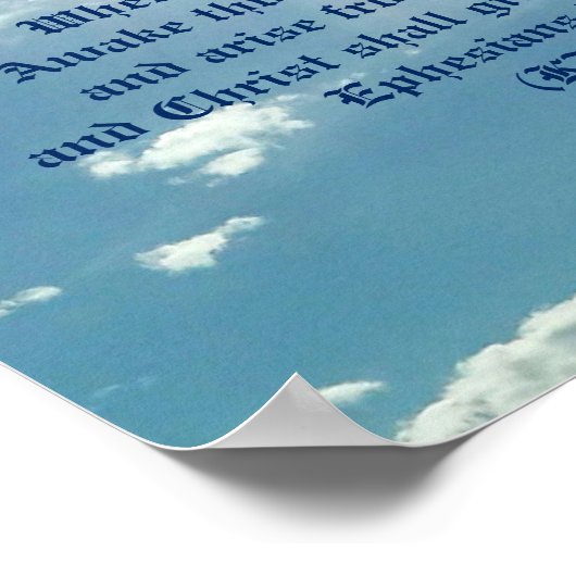 死者から生じる ポスター (角)