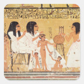 死者とその家族とその使用人 スクエアシール (正面)