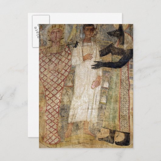 死者と彼のミイラはアヌビ保護スの手によって ポストカード (正面/裏面)