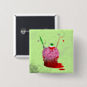 死者のカップケーキ 缶バッジ (正面&裏面)