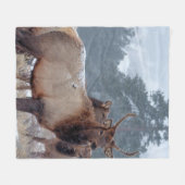 死者のグループ フリースブランケット (正面(横))