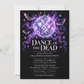 死者のダンス ハロウィンパーティー 招待状 (正面)
