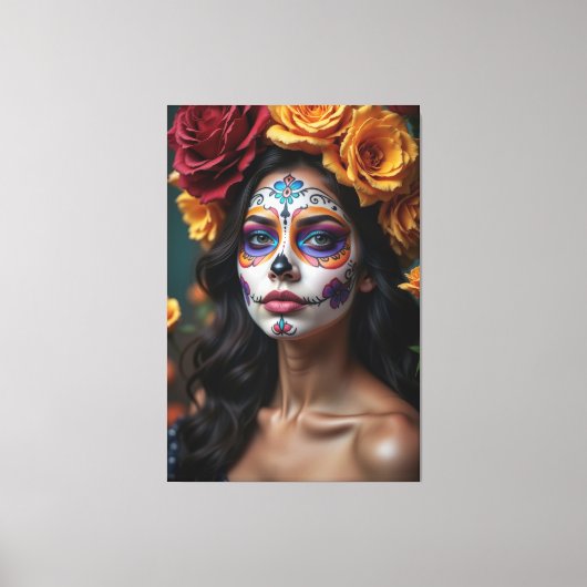 死者のバラ キャンバスプリント (正面)