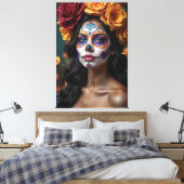 死者のバラ キャンバスプリント (インサイチュ (寝室))