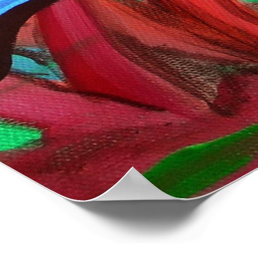 死者のポスター絵画の日 ポスター (角)