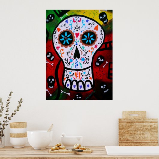 死者のポスター絵画の日 ポスター (キッチン)