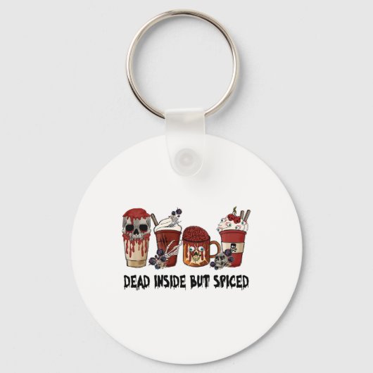 死者の中だがスパイス感謝の感謝祭秋 キーホルダー (正面)