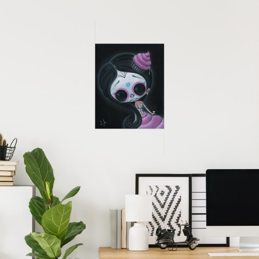 死者の人形 ポスター (ホームオフィス)