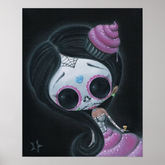 死者の人形 ポスター (正面)