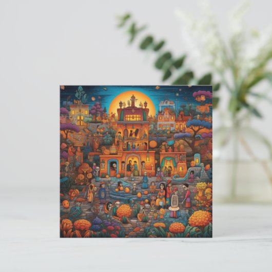 『死者の協奏曲』 招待状 (スタンド正面)