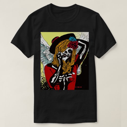 死者の天使 Tシャツ (デザイン正面)