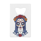 死者の女性日 クレジットカード栓抜き (正面)