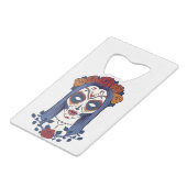 死者の女性日 クレジットカード栓抜き (正面アングル)