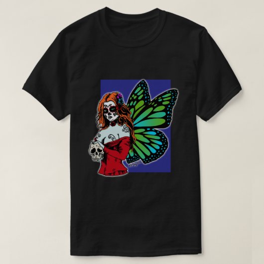 死者の妖精 Tシャツ (デザイン正面)